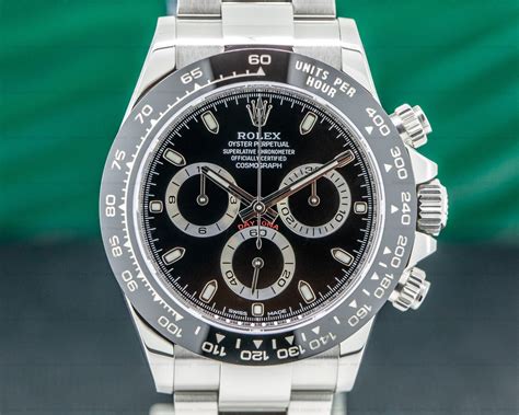 rolex 126500ln black|rolex daytona black bezel.